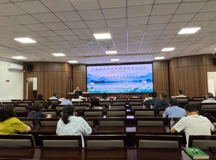 吉林双阳法院嵩山论谈2025年第六期开讲——涉合同案件的基本审理思路