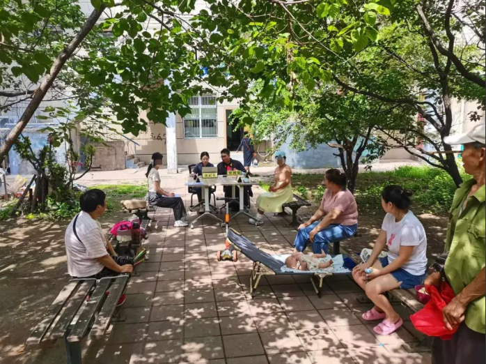 吉林长春南关法院桃源法庭：把司法便民写进夏日树荫