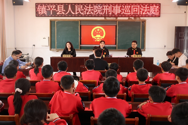 河南省南阳市镇平县法院：“巡回审判+法治课堂”开启学法新体验