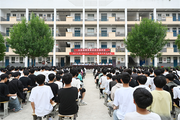 河南省南阳市社旗县法院：“普法+防溺”课堂进校园 筑牢生命安全防护网　