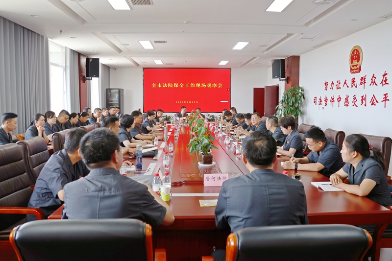 河南省南阳市两级法院现场观摩内乡县法院