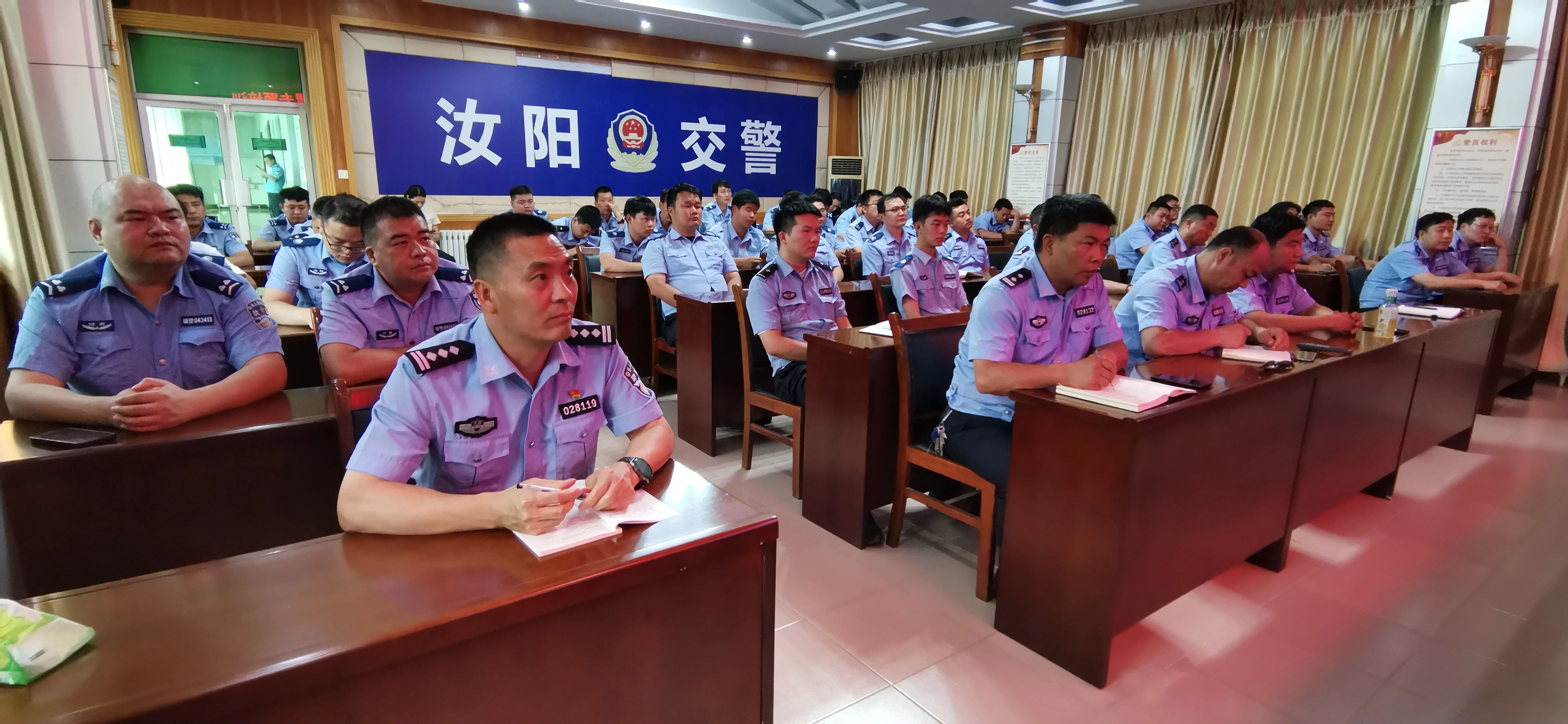 河南汝阳：精准送教增技能 强警赋能保平安