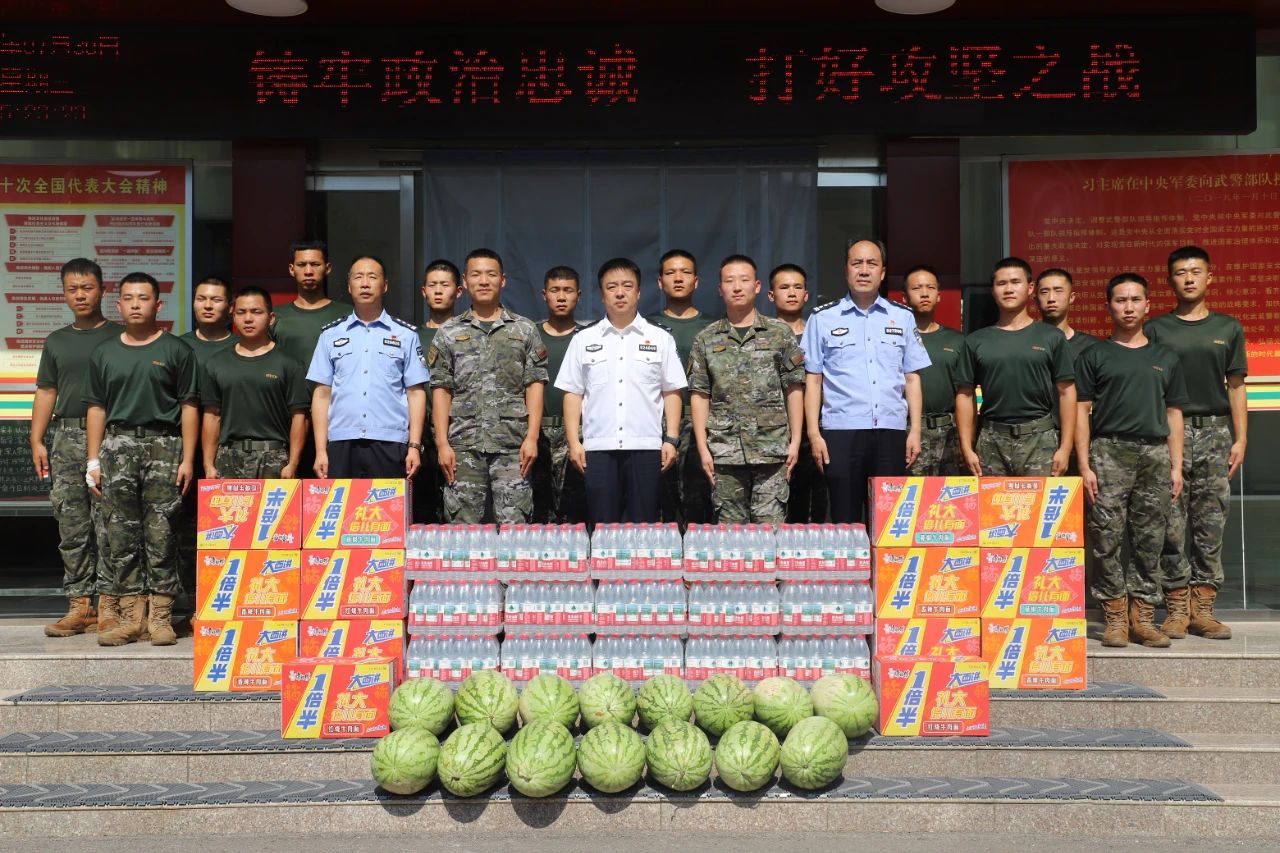 河南省汝阳县公安局开展“八一”慰问活动