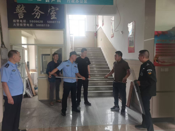 黑龙江省林区公安局穆棱分局治安大队：筑牢医院安全屏障 营造有序医疗环境