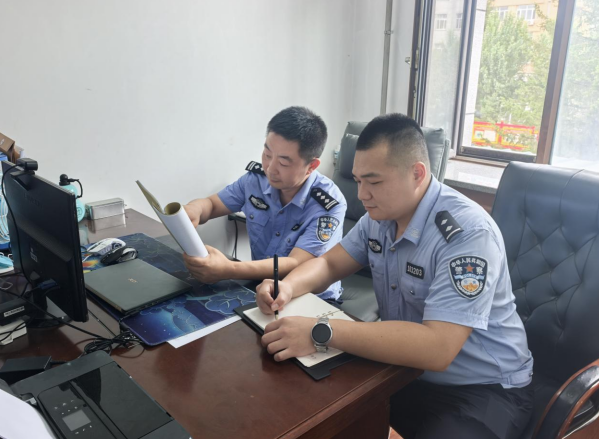 黑龙江省林区公安局兴隆分局：刑侦“绿荫”育青警 师徒结对“传帮带”