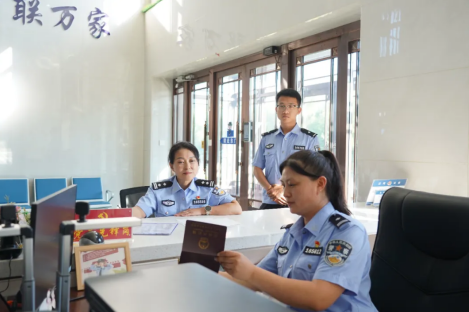 黑龙江省林区公安局沾河分局：领导班子“走流程” 基层工作提质效