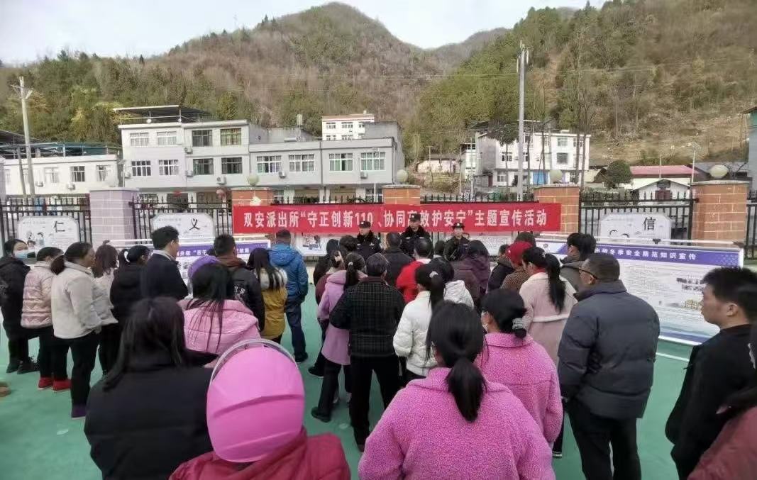 陕西紫阳县：用实际行动庆祝警察节和“110宣传日”主题活动