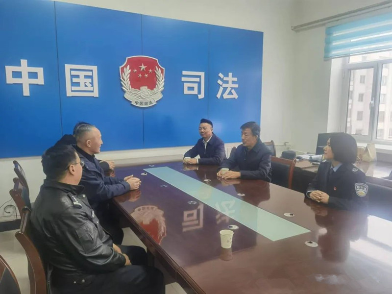 甘肃省第三强制戒毒所 甘肃省嘉峪关市司法局看望慰问省监狱戒毒系统下沉司法所民警  