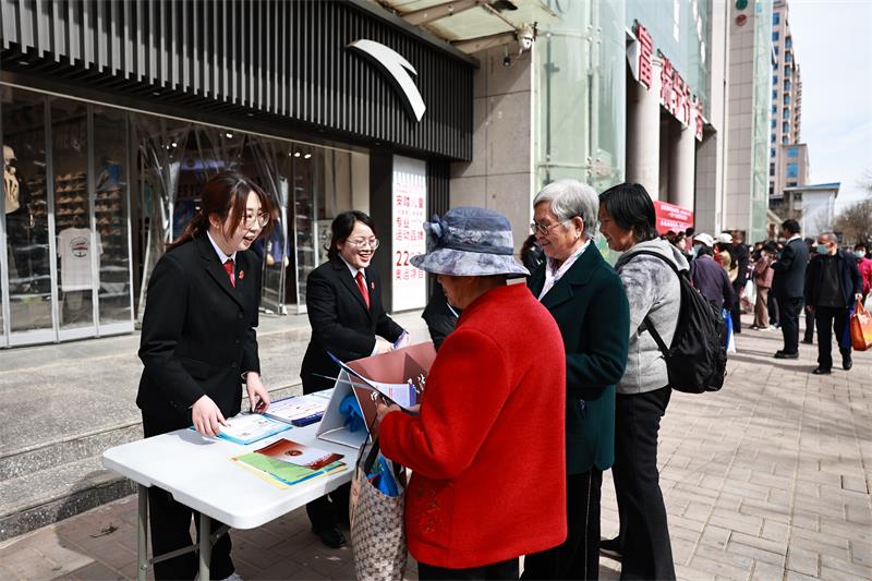  筑牢国家安全防线  富县法院在行动——陕西富县法院开展第十个全民国家安全教育日普法宣传活动