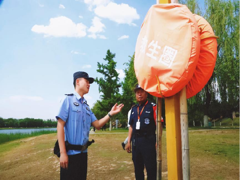 主动警务护清波 未央公安绘就渭河生态新画卷