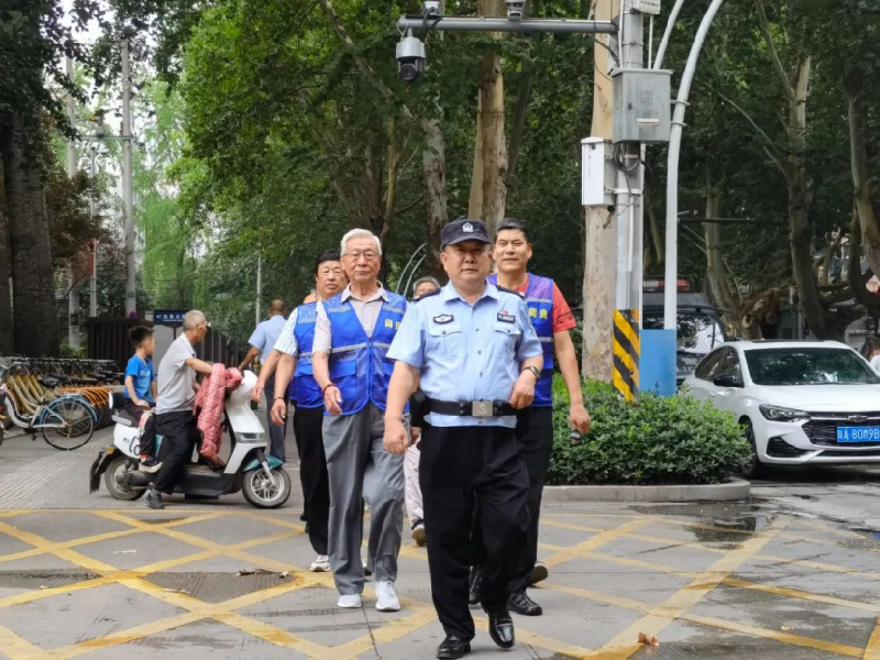 陕西省西安市阎良公安：老兵说事，警社共治下结出的一朵亮丽花朵 