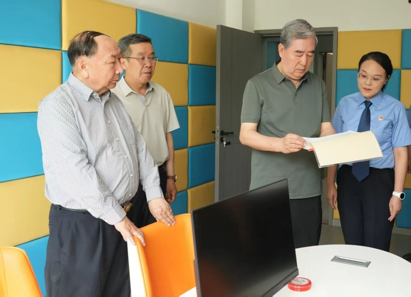 甘肃省关工委调研甘肃省玉门市人民检察院关心下一代工作    