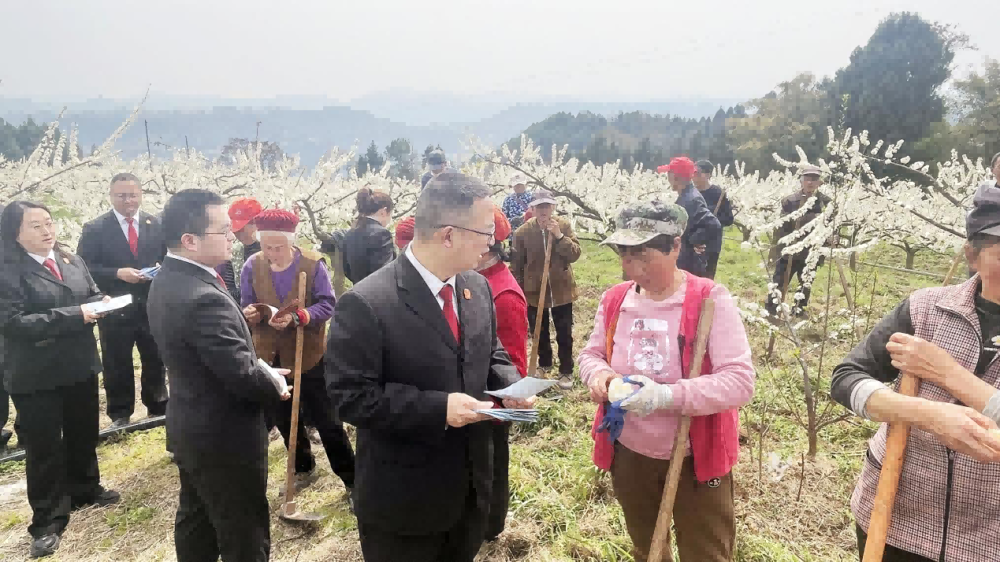 四川通川区法院：法治春风进农场 服务乡村促振兴