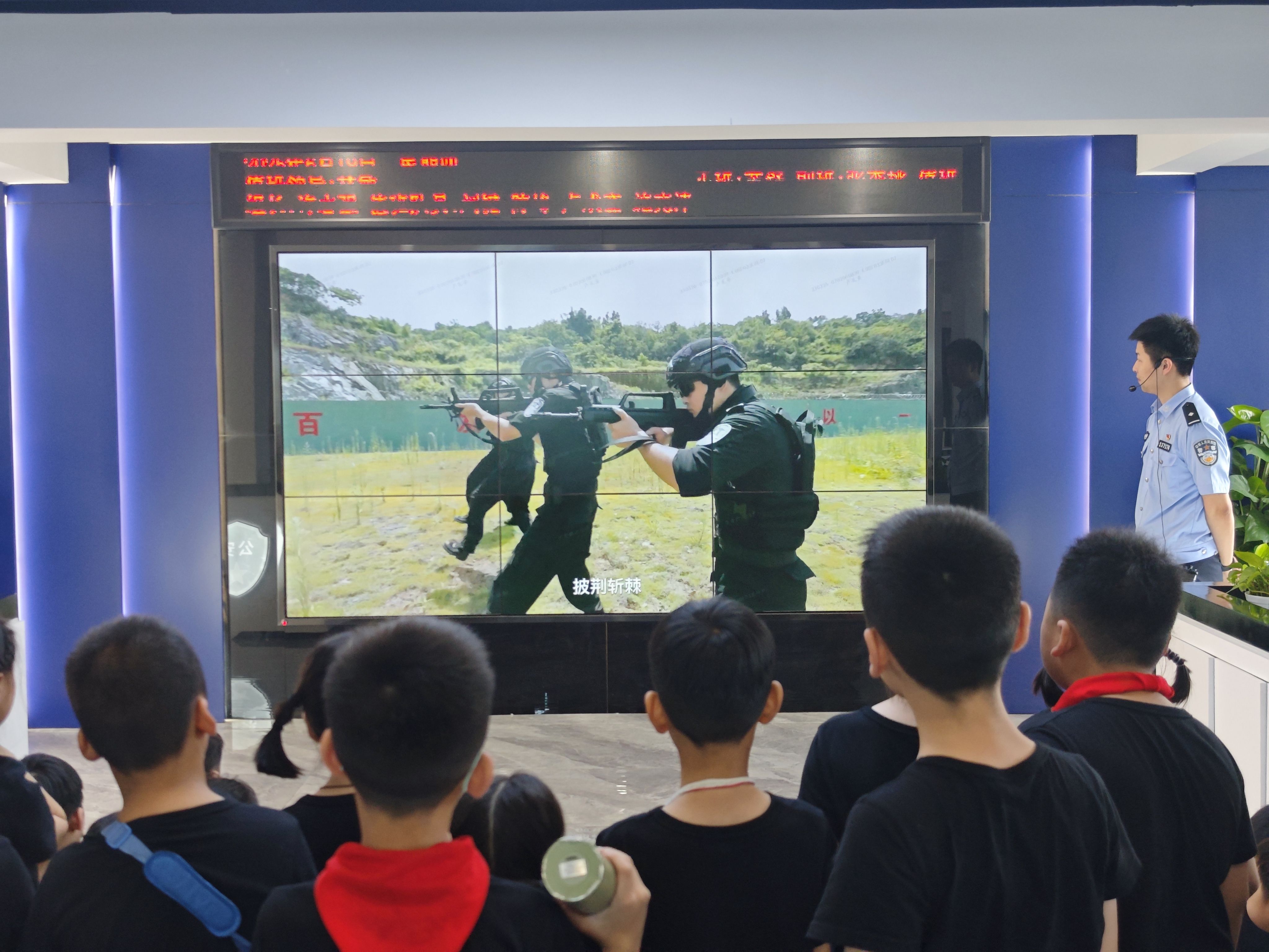 浙江平阳：解锁警营“超能力” 收获满满安全感