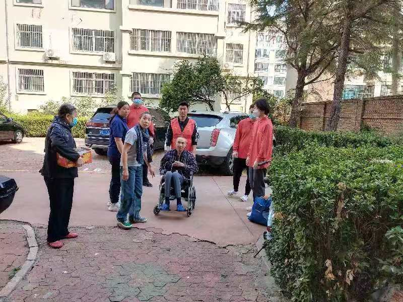 山东潍坊樱园社区《樱安退役军人志愿服务队》红色传承暖心守护