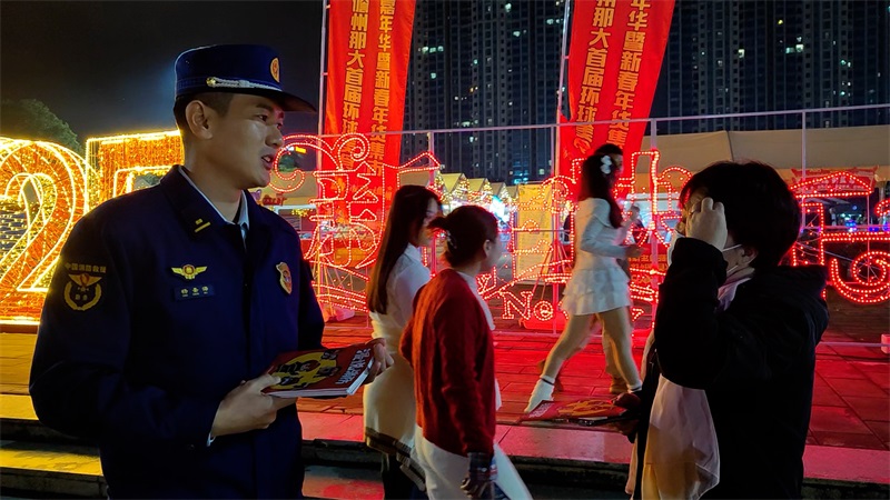 海南儋州消防春节不松懈 全力护航保平安