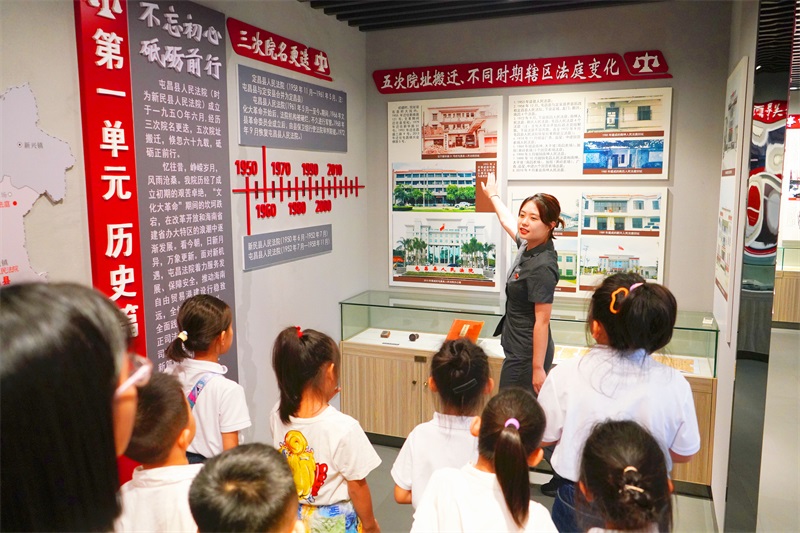 屯昌县人民法院、屯昌县妇女联合会联合开展“少年儿童心向党 牵手护航伴成长”主题开放日活动 210_副本.jpg