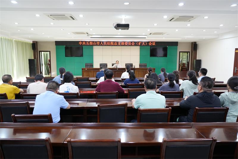 海南五指山市法院开展2025年第一季度党员先锋评选活动