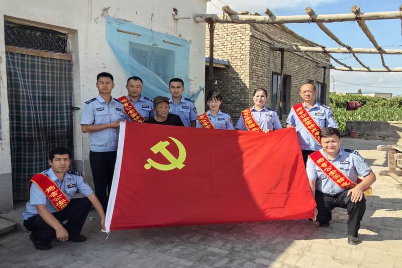 接续奋斗践初心 砥砺前行担使命——新疆焉耆公安开展系列活动庆祝中国共产党成立104周年