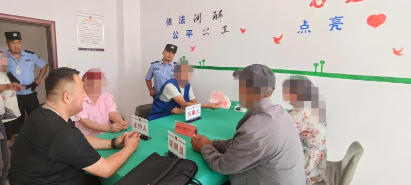 新疆霍城县人民法院：强制执行显威慑 多方联动促和解