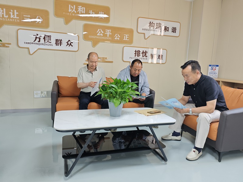 新疆生产建设兵团第七师天北经开区： “一站式”人民调解和公共法律服务工作站解民忧