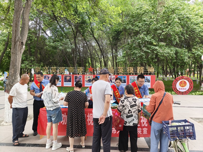 新疆沙湾市人民检察院：开展防电信诈骗宣传，为群众送上“反诈指南”