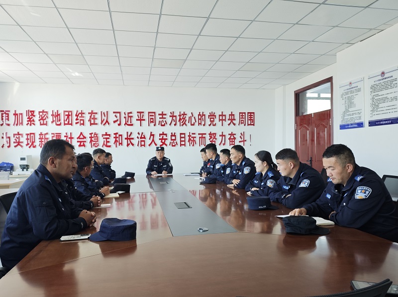 新疆生产建设兵团昭苏垦区公安局铁腕整肃作风 筑牢边境警务防线