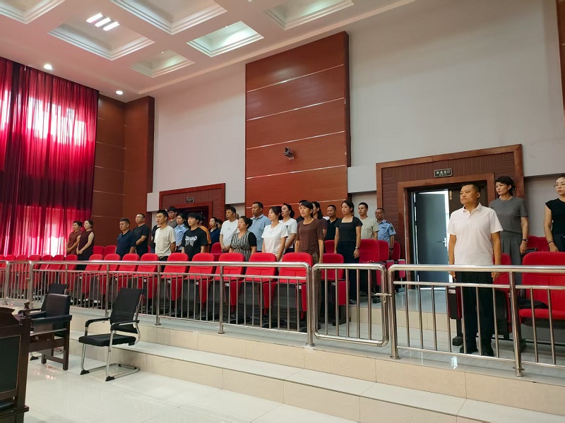 以案为鉴强警示，以学促干提素能——新疆巩留县司法局组织开展旁听庭审观摩活动