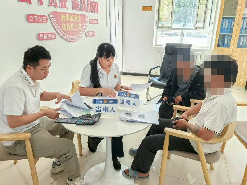 新疆生产建设兵团第七师胡杨河市奎东农场司法所：3.1万元血汗钱 一张回家的安心票