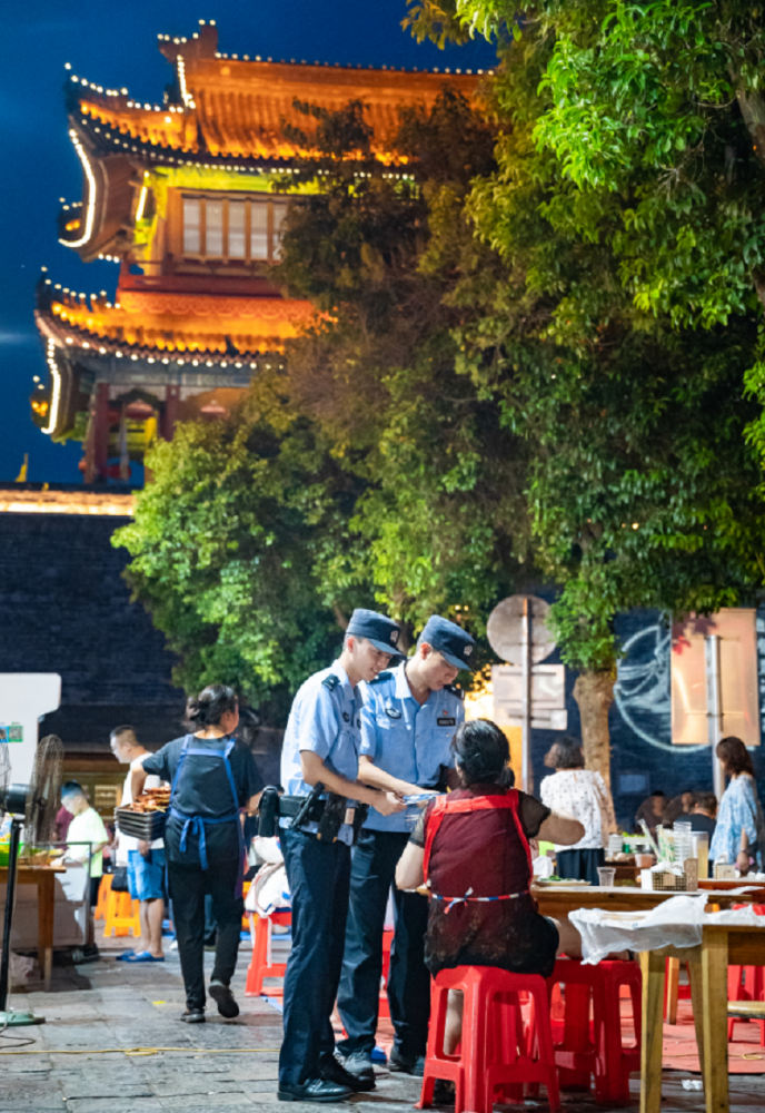绘就古城荆州平安画卷