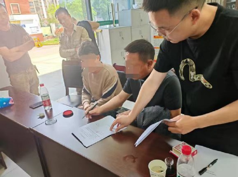 湖北荆州高新区司法分局：工地赔偿引纠纷  高效调解促和谐