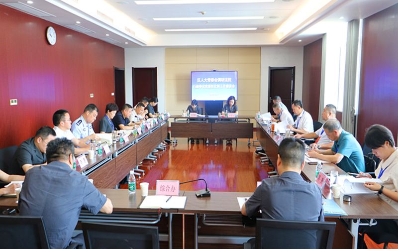 湖北省荆州区人大常委会主任朱翊带队调研荆州区人民法院行政争议实质性化解工作