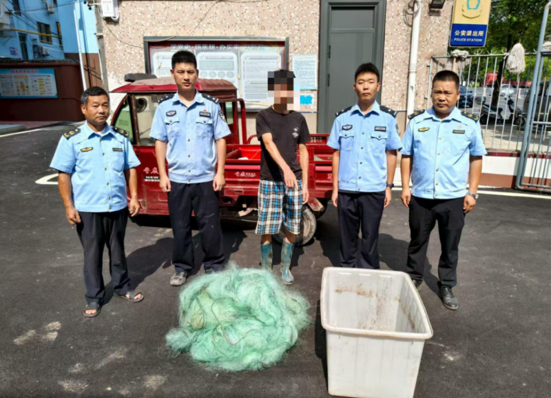 湖北省石首市农业综合执法大队联动警方处置长江非法捕捞案，彰显“两法衔接” 执法合力