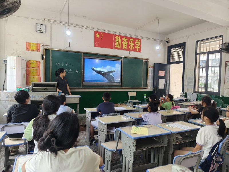 以“法”为笔   向“绿”而行——湖北石首法院进校普法种下护绿种子