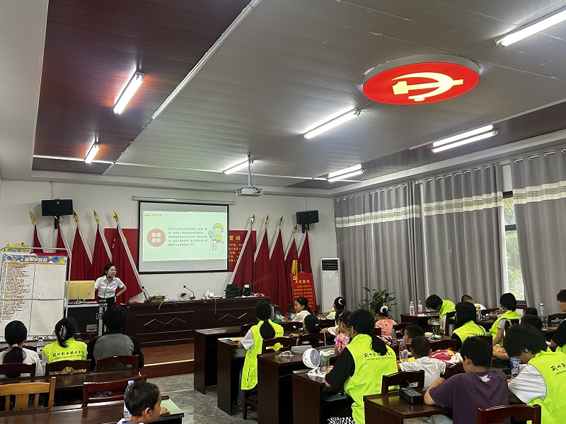 湖北省荆州区马山镇为童心筑牢安全防线