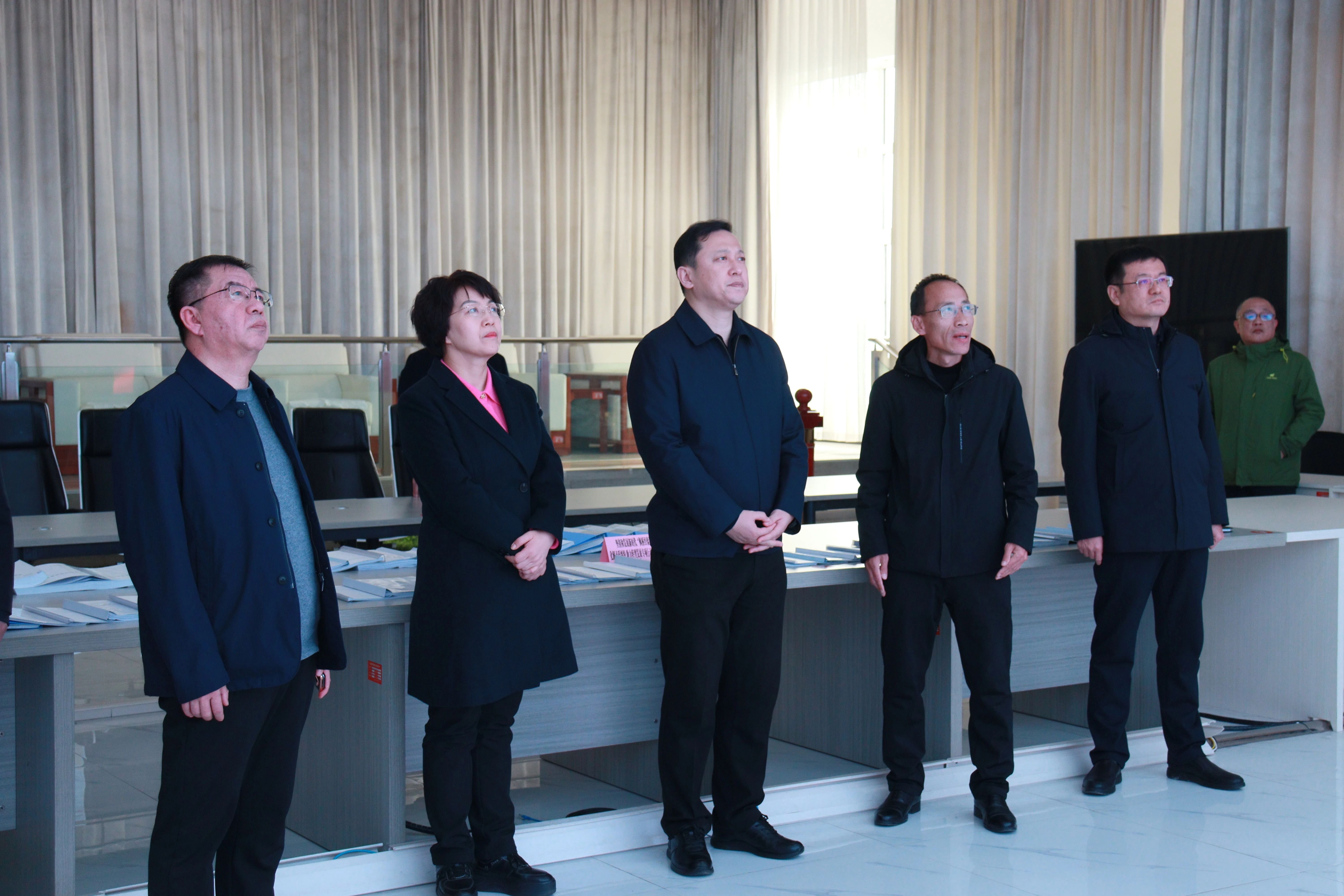 山西省临汾市委副书记、政法委书记王渊在霍州市调研矛盾纠纷化解、社会治安综合治理、安全生产等工作