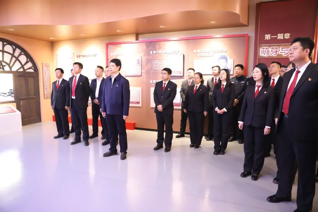 山西省朔州中院赴市廉政教育基地开展警示教育