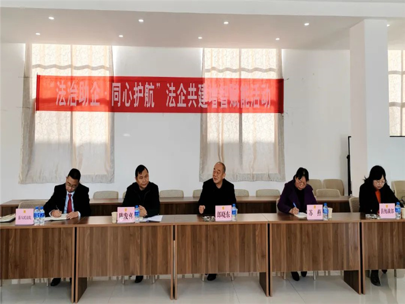 云南双柏县人民法院：护航企业谋发展 法企共建谱新篇