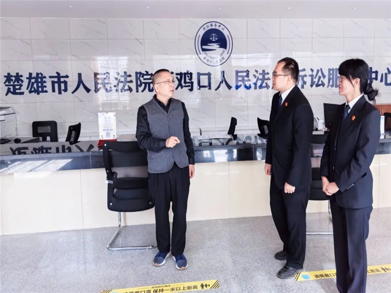 云南楚雄：魏炜调研基层法庭与乡村振兴工作