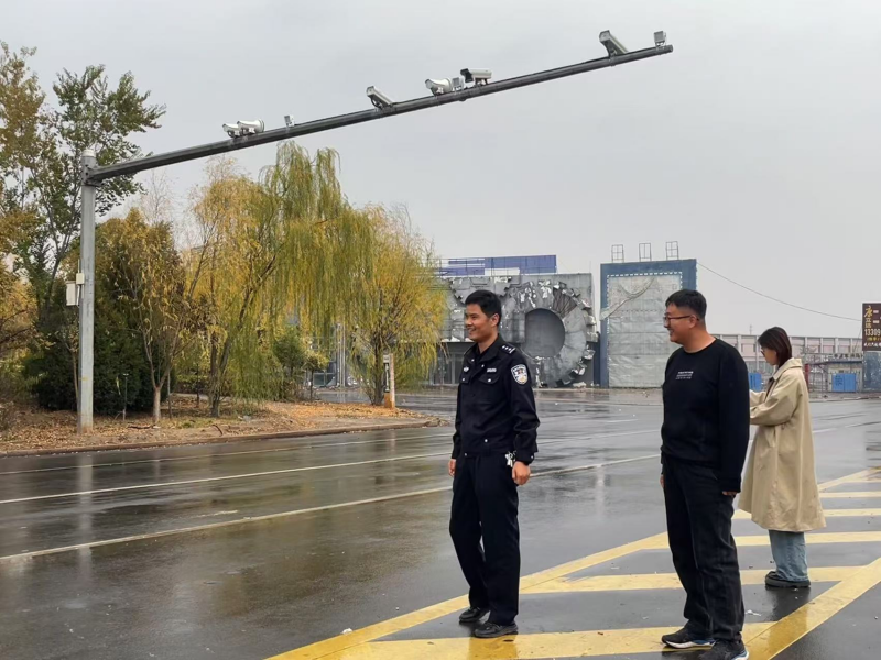 宁夏永宁交警积极开展辖区道路隐患排查整治行动