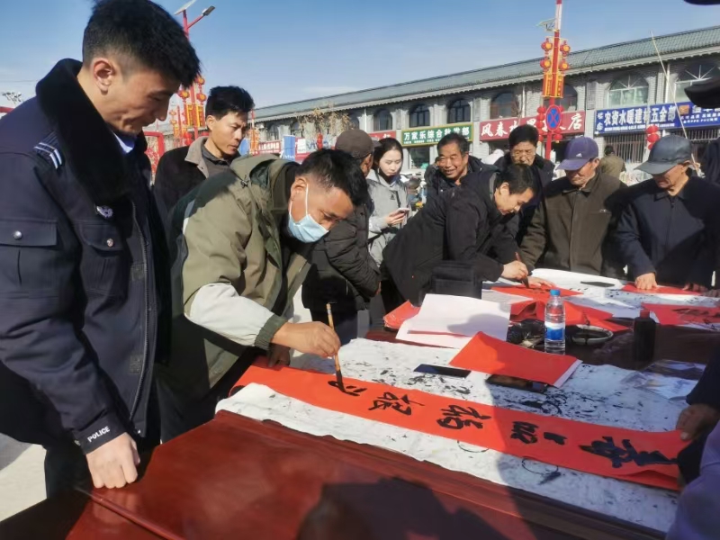宁夏同心县开展春节禁毒宣传活动 融合传统民俗共筑禁毒防线
