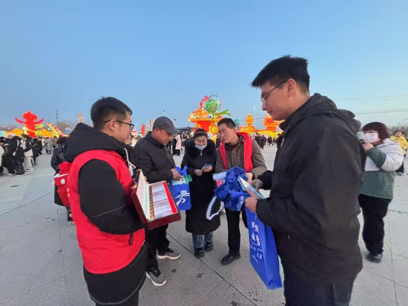宁夏同心县：科技闹元宵 禁毒宣传“不打烊”