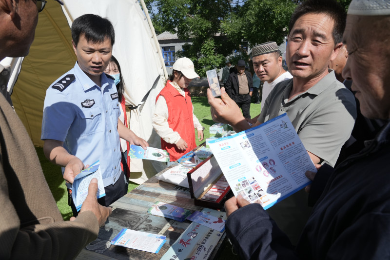 宁夏同心县：露营基地飘起“禁毒烟火气”